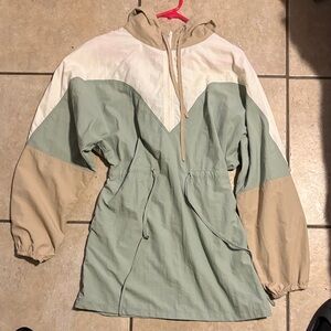 Stylish Women's Colorblock Jacket